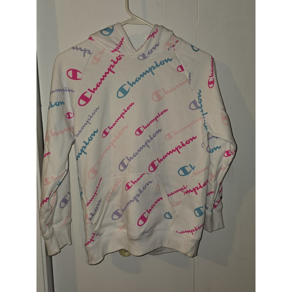 Champion Authentic Athleticwear Youth XL Hoodie Sweatshirts Red/Blue